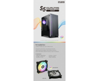 Zalman S5 RGB Czarna - 668123 - zdjęcie 10